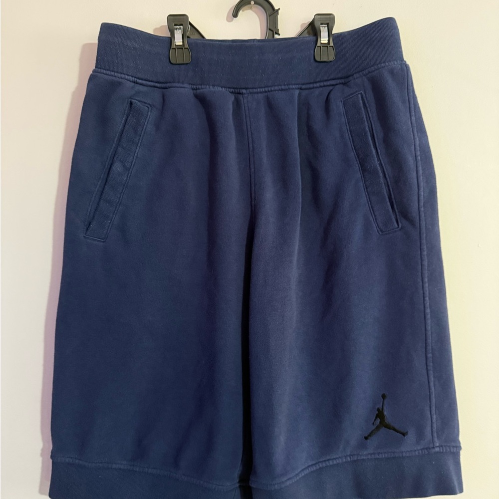 Blue Jordan Sweat Shorts
